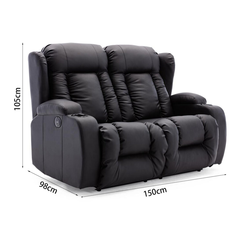 2 Seat Recliner Sofa