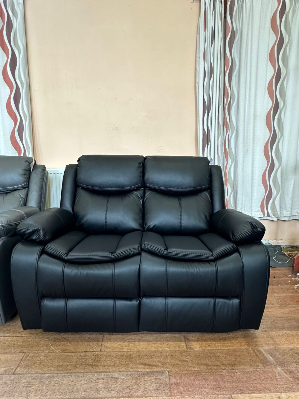 Premium Air Leather Corner Shape Madrid Recliners - Image 9