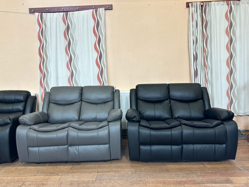 Premium Air Leather Corner Shape Madrid Recliners - Image 2